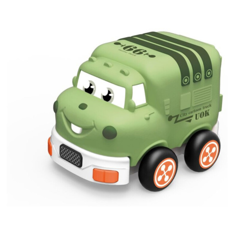 Auto soft s tvárou RC 13 cm zelené Wiky