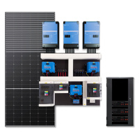 Ecoprodukt Hybrid Victron 10kWp 10,8kWh 3-fáz predpripravený solárny systém
