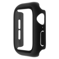 FIXED Pure+ púzdro s temperovaným sklom Apple Watch 41mm čierne