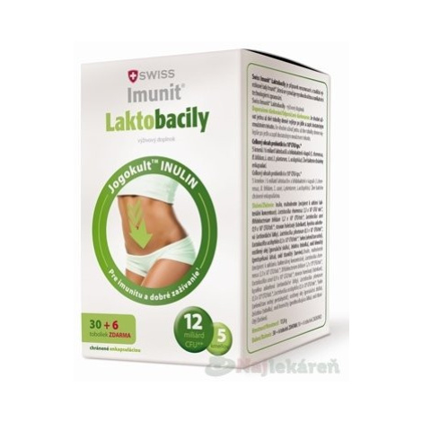 Swiss Imunit Laktobacily tabliet 30+6 ks