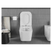 MEXEN/S - Teo Závesná WC misa vrátane sedátka s slow-slim, duroplast, biela 30850600