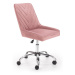 Expedo Kancelárska stolička ROSI, 57x89x55, ružová velvet