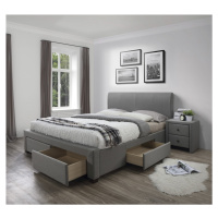 Čalúnená posteľ Dena 180x200 cm sivá