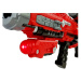 mamido  Detská pištoľ na penové náboje s laserom červená