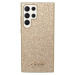 Guess PC/TPU Glitter Flakes Metal Logo Samsung Galaxy S24 Ultra 5G S928 GUHCS24LHGGSHD Gold