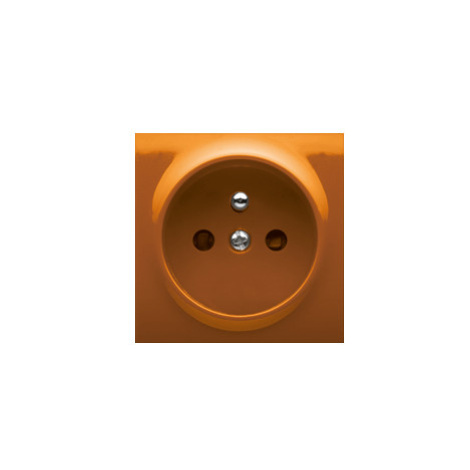 Kryt zásuvky oranžová SIMON54 (simon)