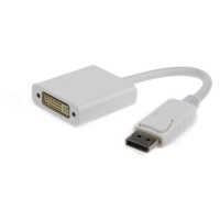 Kabel CABLEXPERT A-DPM-DVIF-002-W red. Displayport na DVI, M/F, bílá