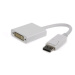 Kabel CABLEXPERT A-DPM-DVIF-002-W red. Displayport na DVI, M/F, bílá