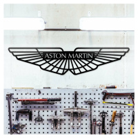 Vyrezávané logo - Aston Martin, Čierna