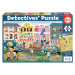 Puzzle mesto Detectives Busy Town Educa hľadaj 30 predmetov 50 dielne od 4 rokov