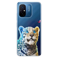 Odolné silikónové puzdro iSaprio - Leopard With Butterfly - Xiaomi Redmi 12C