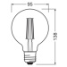 OSRAM LED Vintage 1906, G95, E27, 6,5 W, zlatá, 2 400 K, stmiev.