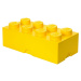 LEGO® Box na desiatu 10 x 20 x 7,5 cm žltý