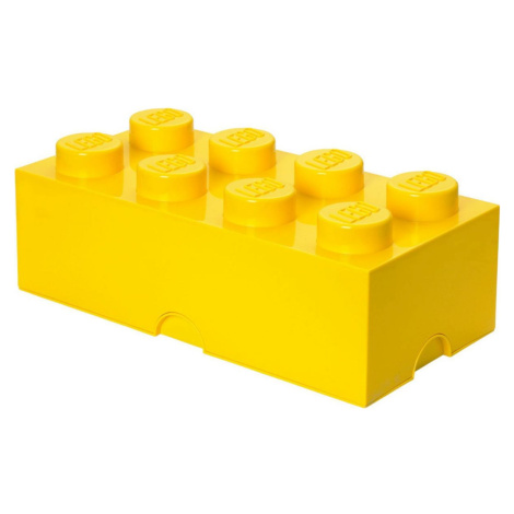 LEGO® Box na desiatu 10 x 20 x 7,5 cm žltý
