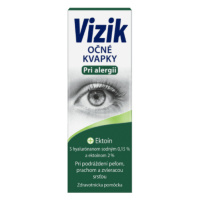 VIZIK Očné kvapky pri alergii ektoín a hyaluronát 10 ml