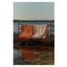 Terakotovooranžová bavlnená plážová osuška Sunnylife Luxe, 160 x 90 cm