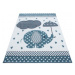 Dětský kusový koberec Kids 570 blue - 80x150 cm Ayyildiz koberce