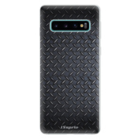 Odolné silikónové puzdro iSaprio - Metal 01 - Samsung Galaxy S10