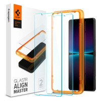 Ochranné sklo SPIGEN ALM GLAS.TR SLIM 2-PACK SONY XPERIA 1 IV (AGL04689)