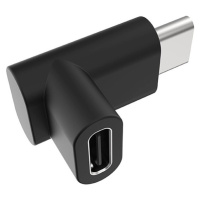 Akasa adaptér USB3.1 Gen2 USB-C - USB-C, 90 °, 2ks v balení