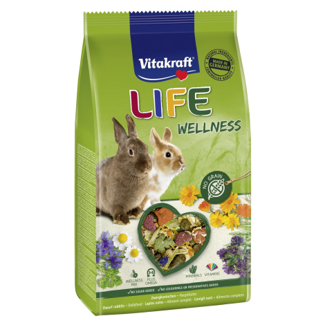 Vitakraft VK Life Wellnes 600g Rabbit /5/