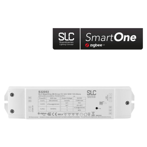 SLC SmartOne napájanie ZigBee CV 24V 50 W PWM Mono THE LIGHT GROUP