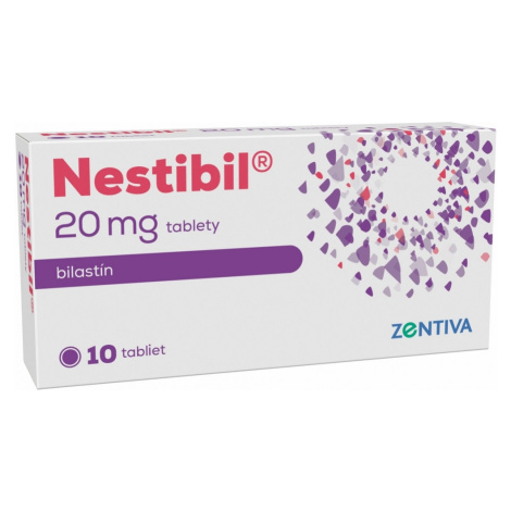 NESTIBIL 20 mg tablety 10 kusov