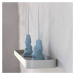 Svetlosivá nástenná oceľová kúpeľňová polička Carry – Mette Ditmer Denmark
