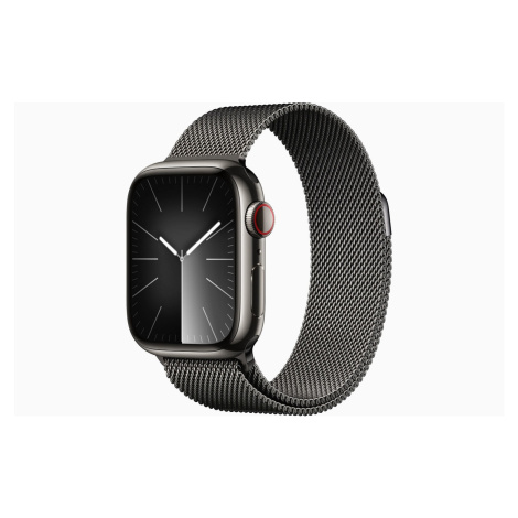 Apple Watch S9 Cell/41mm/Graphite/Elegant Band/Graphite