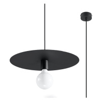 Čierne závesné svietidlo ø 40 cm Livago – Nice Lamps