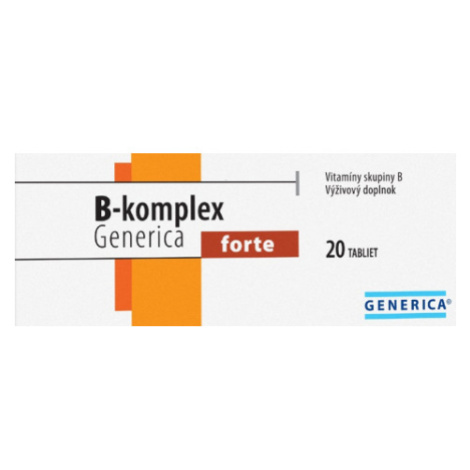 Generica B - Komplex forte 20 tabliet