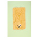 Žltý bavlnený detský uterák 50x75 cm Lucky - Foutastic