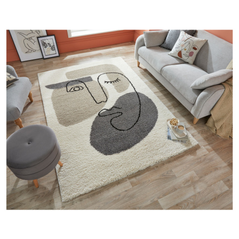 Kusový koberec Dakari Beauty Neutral - 200x290 cm Flair Rugs koberce