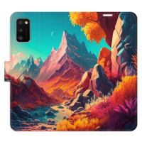 Flipové puzdro iSaprio - Colorful Mountains - Samsung Galaxy A41