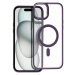 Matte Mag Cover case compatible s MagSafe pre IPHONE 15 PLUS purple