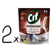 Cif Premium Clean All in 1 Regular Kapsule do umývačky riadu 68 ks