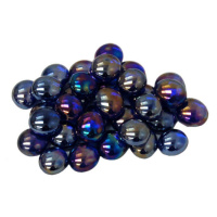 Chessex Skleněné žetony - Gaming Glass Stones (různé barvy) Barva: Iridized Dark Blue