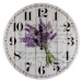 Nástenné hodiny Levanduľa, Fal4107, 60cm