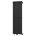MEXEN - Kansas vykurovací rebrík/radiátor 1200 x 420 mm, 975 W, čierny W204-1200-420-00-70