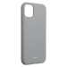 Silikónové puzdro na Apple iPhone 14 Roar Colorful Jelly sivé