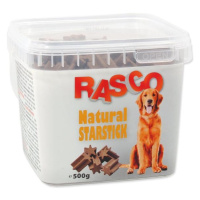 Pochúťka Rasco starStick natural 2,5cm 500g