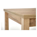 Rozkladací jedálenský stôl GRACJAN remeselný dub