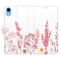 Flipové puzdro iSaprio - Pink Flowers 03 - iPhone XR