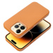 Leather Mag Cover for IPHONE 15 PRO orange