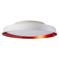 Stropné LED svetlo Boop! Ø 54 cm biela/červená