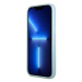 Plastové puzdro Guess na Apple iPhone 13 Pro GUHCP13LPS4MB Saffiano 4G Small Metal Logo modré