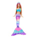Barbie Malibu Morská panna s svetelnými efektmi