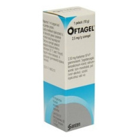 OFTAGEL 2,5 mg/g očný gél 10 g