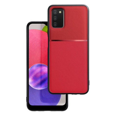 Plastové puzdro na Samsung Galaxy A03s A037 Forcell Noble červené