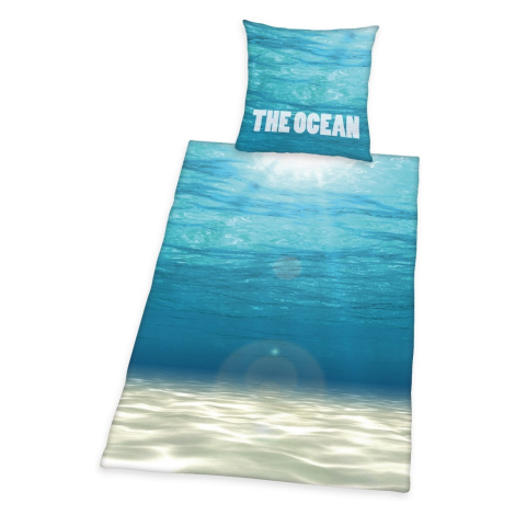 Herding Bavlnené obliečky The Ocean, 140 x 200 cm, 70 x 90 cm
